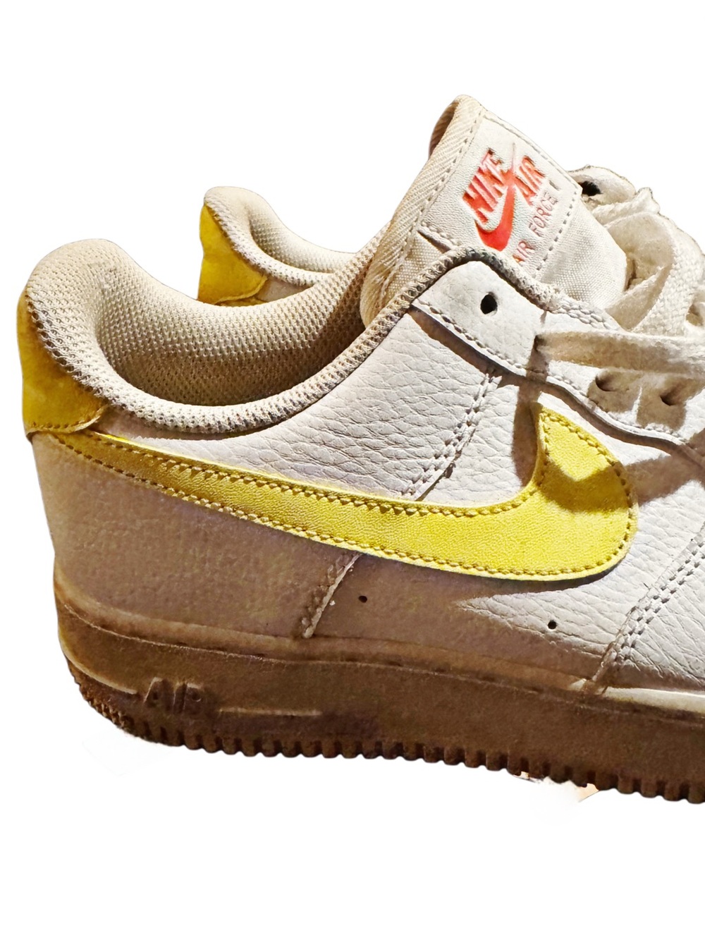 Nike Air Force 1 '07 "White Light Citron - Picture 6 of 13